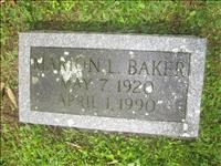 Baker, Marion L.